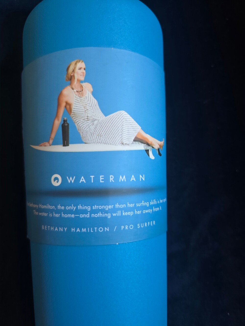 New! Corkcicle Canteen - Waterman Edition, Ocean Blue, 25oz - Picture 6 of 6